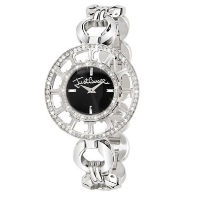 Just Cavalli Ladies' Multi Logo Steel Bracelet Watch - Product number 1114980