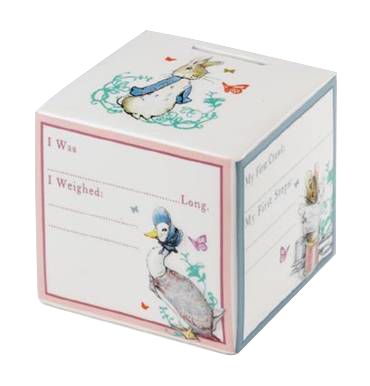 Peter Rabbit New Baby Money Box - Product number 1116258