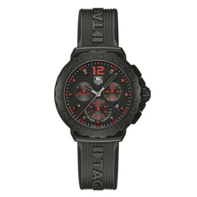 TAG Heuer F1 men's stainless steel black rubber strap watch - Product number 1120441