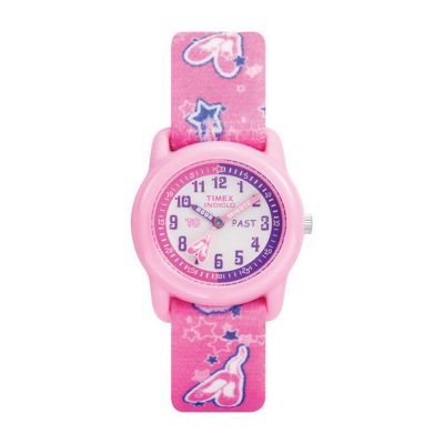 Timex Kidz Girl's Tutu Ballerina Fabric Strap Watch - Product number 1120662