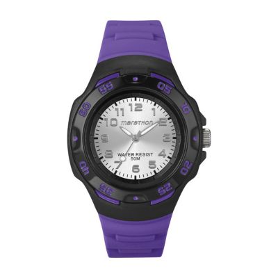 Timex Marathon Child's Purple & Black Strap Watch - Product number 1120735