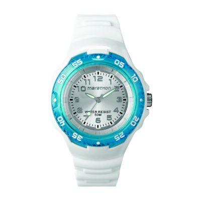 Timex Marathon Child's White & Blue Strap Watch - Product number 1120964