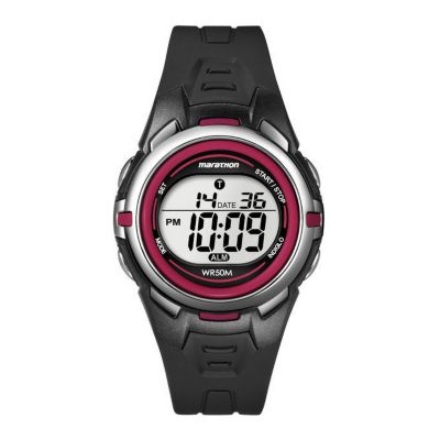 Timex Marathon Child's Black & Red Digital Strap Watch - Product number 1121006