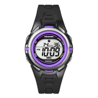 Timex Marathon Child's Black & Purple Digital Strap Watch - Product number 1121154