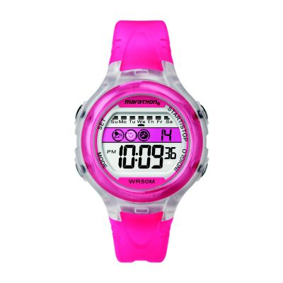 Timex Marathon Child's Pink Digital Strap Watch - Product number 1121383