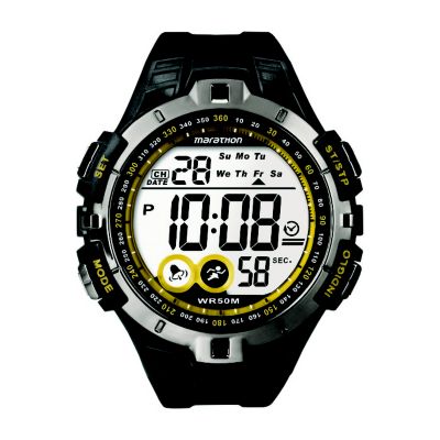 Timex Marathon Child's Black & Yellow Digital Strap Watch - Product number 1121464