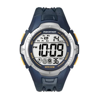 Timex Marathon Child's Navy Blue Digital Strap Watch - Product number 1121936