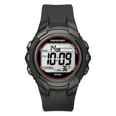Timex Marathon Child's Black Digital Strap Watch - Product number 1122150
