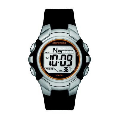 Timex Marathon Child's Black & Silver Digital Strap Watch - Product number 1122266