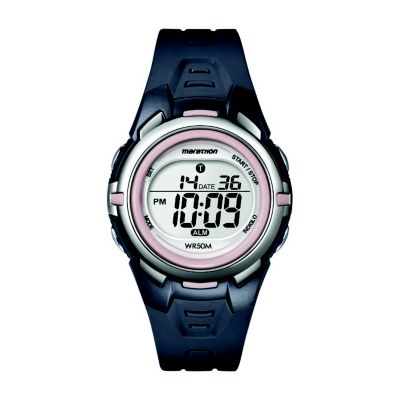 Timex Marathon Child's Grey & Pink Digital Strap Watch - Product number 1122290