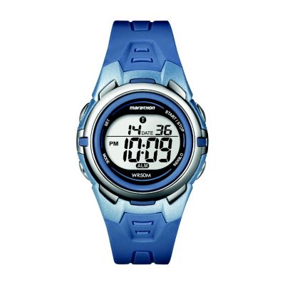 Timex Marathon Child's Blue Digital Strap Watch - Product number 1122304