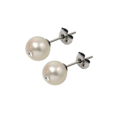 Tresor Paris 6mm pearl stud earings - Product number 1126601