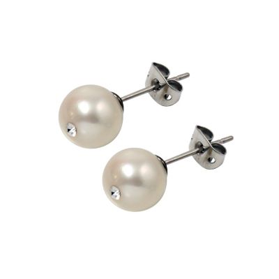 Tresor Paris 8mm pearl stud earings - Product number 1126628
