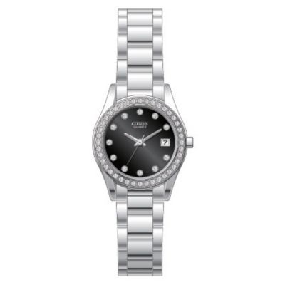 Citizen Eco-Drive Ladies' Stainless Steel Bracelet Watch - Product number 1129805