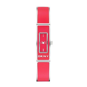 DKNY Ladies' Stainless Steel Coral Bangle Watch