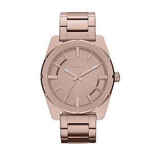 Diesel Ladies' Rose Gold Tone Stainless Steel Bracelet Watch