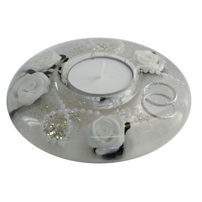 Mini UFO White Wedding Candle - Product number 1135856