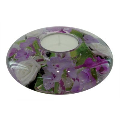 Mini UFO Purple Flower Candle Holder - Product number 1135899