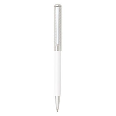 Sheaffer Intensity White and Chrome Ballpoint Pen - Product number 1146750