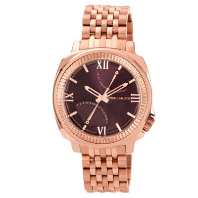 Vince Camuto Men's Rose Gold Ion-Plated Bracelet Watch - Product number 1152645