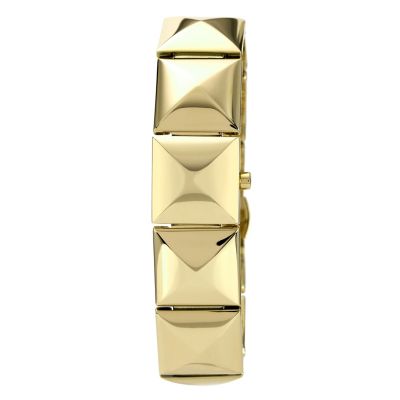Vince Camuto Ladies' Gold Tone Pyramid Bracelet Watch - Product number 1152858