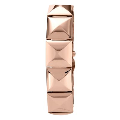 Vince Camuto Ladies' Rose Gold Tone Pyramid Bracelet Watch - Product number 1152866