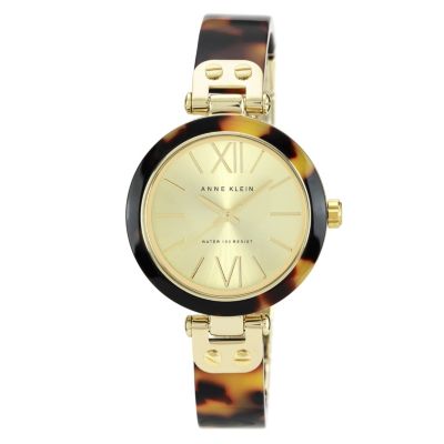 Anne Klein Ladies' Tortoiseshell Half Bangle Watch - Product number 1153951