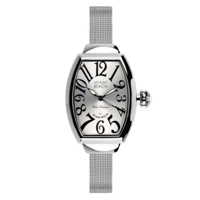 Glam Rock Miami Beach Ladies' Steel Mesh Bracelet Watch - Product number 1210130