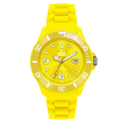 Ice-Watch Men's Yellow Silicone Strap Watch - Product number 1220373