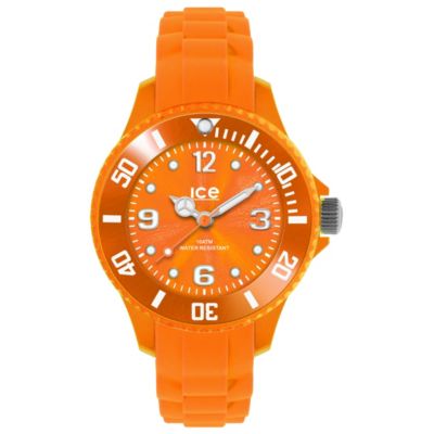 Ice-Watch Men's Orange Silicone Strap Watch - Product number 1220381