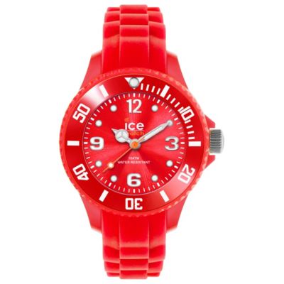Ice-Watch Ladies' Red Silicone Strap Watch - Product number 1220403