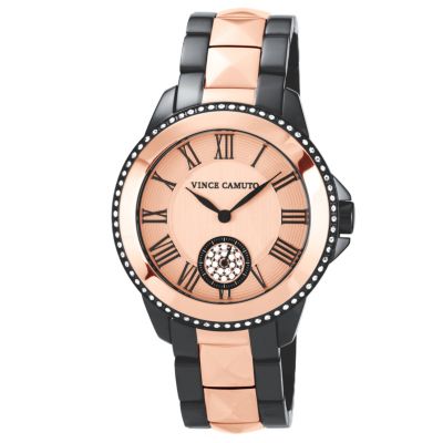 Vince Camuto Ladies' Crystal Two Tone Bracelet Watch - Product number 1222791