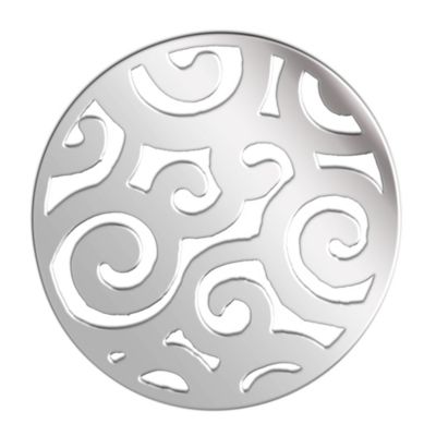 Lucet Mundi silver tone psychedelic coin - small - Product number 1225596