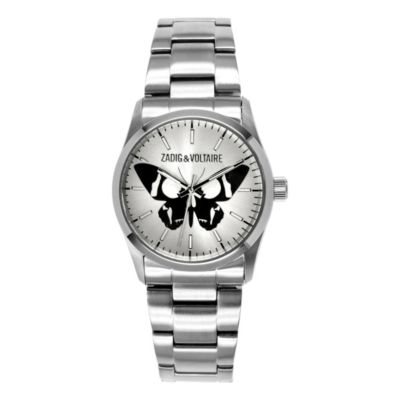 Zadig & Voltaire Ladies' Steel Butterfly Bracelet Watch - Product number 1232002