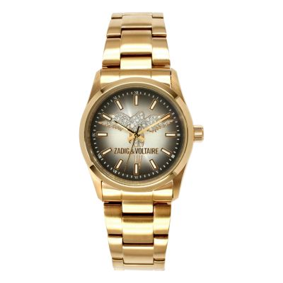 Zadig & Voltaire Ladies' Gold Tone Angel Bracelet Watch - Product number 1232037