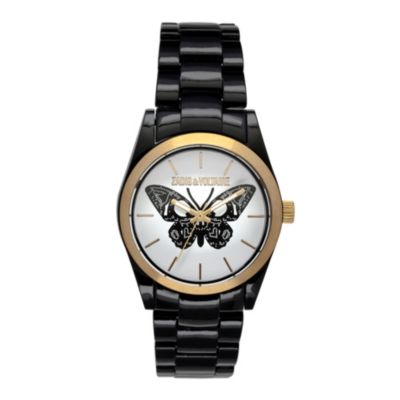 Zadig & Voltaire Ladies' Black Butterfly Bracelet Watch - Product number 1232193
