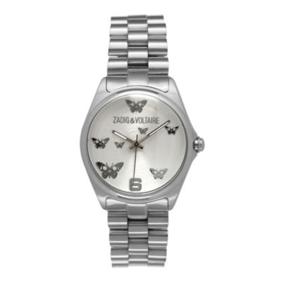 Zadig & Voltaire Ladies' Steel Butterfly Bracelet Watch - Product number 1232258