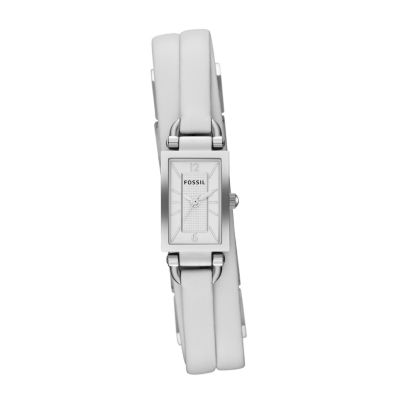 Fossil Delaney Ladies' White Double Wrap Strap Watch