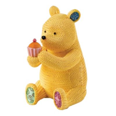 Disney Knitted Effect Pooh With Cupcake - Product number 1245325