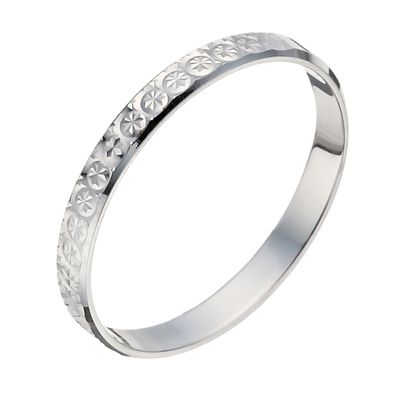 Diamond wedding ring 2mm