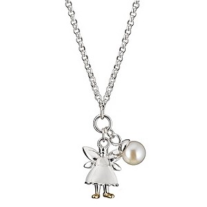 Molly Brown Aurora Sterling Silver White Fairy Pearl Pendant