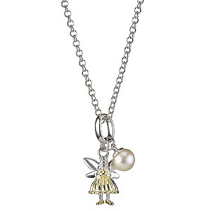 Molly Brown Aurora Sterling Silver & Gold Tone Fairy Pendant