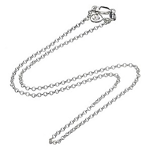 Molly Brown Sterling Silver Adjustable Chain Necklace