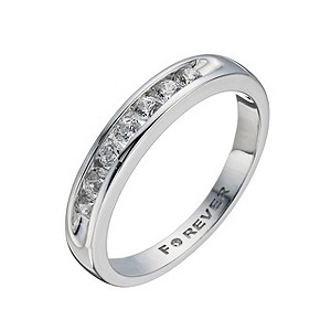 The Forever Diamond 18ct White Gold 35 Point Diamond Ring