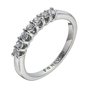 The Forever Diamond 18ct White Gold 35 Point Diamond Ring