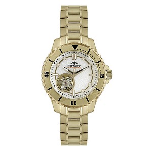 Rotary Aquacore ladies' rose gold bracelet watch