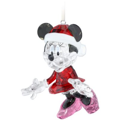 Swarovski Disney Crystal Minnie Christmas Ornament