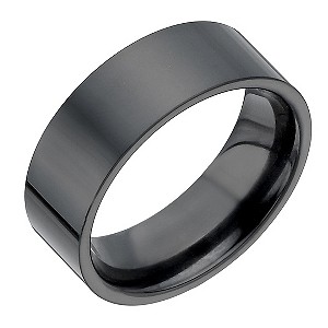 Black Ceramic Ring