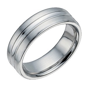 Cobalt 7mm Wide Groove Band