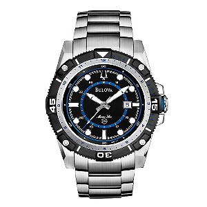 Bulova Marine Star Men's Stainless Steel Bracelet Watch